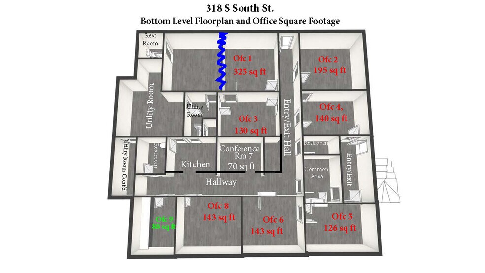 More Photos Of 318 S South St, Gastonia Office For Lease