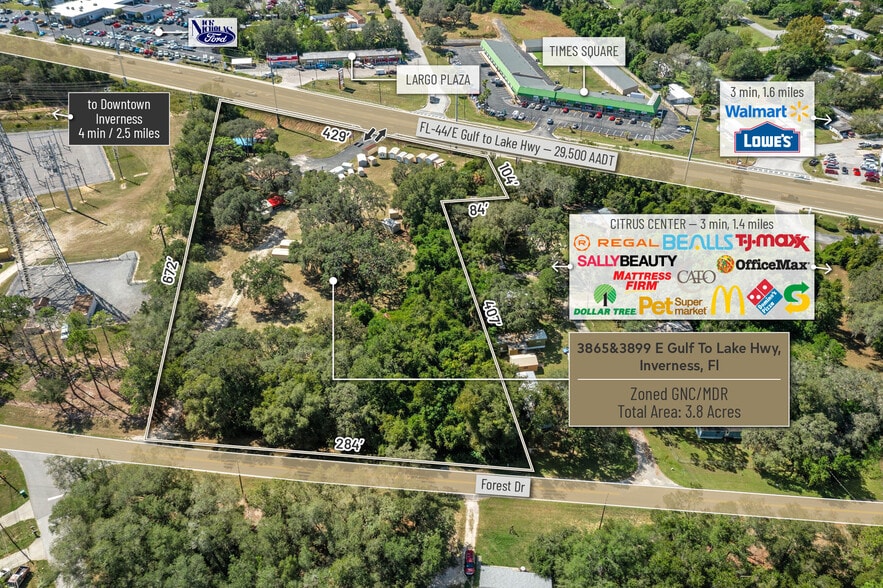 More Photos Of 3865 E Gulf To Lake Hwy, Inverness Land For Sale