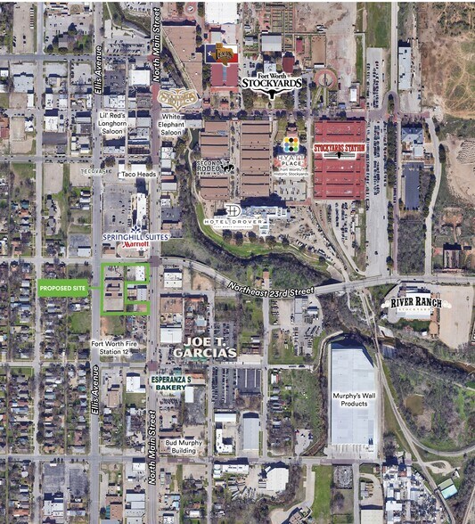 More Photos Of 2225-2245 N Main St, Fort Worth Land For Lease