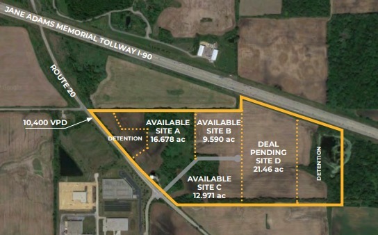 Primary Photo Of I-90 Logistics Park, Hampshire Land For Sale