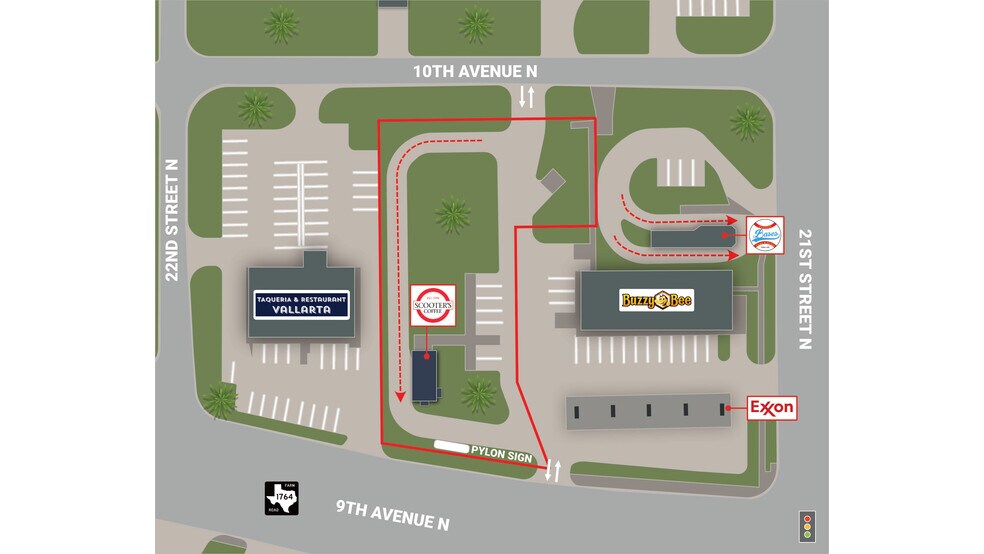 More Photos Of 2116 9th N ave, Texas City Fast Food For Sale