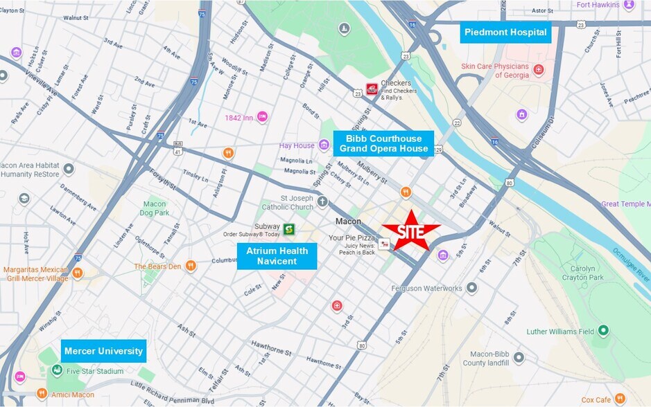 More Photos Of 418 3rd St, Macon-Bibb Restaurant For Lease