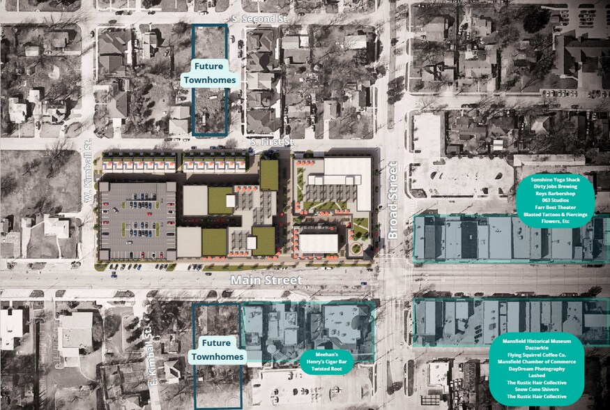 More Photos Of 100 S Main St, Mansfield Unknown For Lease
