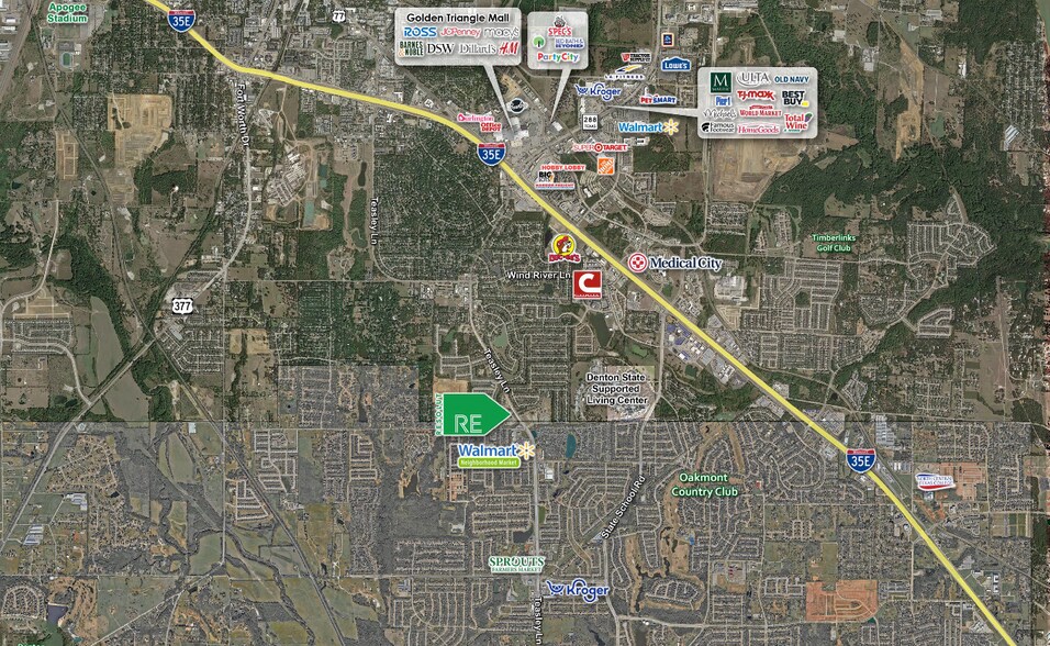 More Photos Of 3912 Teasley Ln, Denton Storefront For Lease