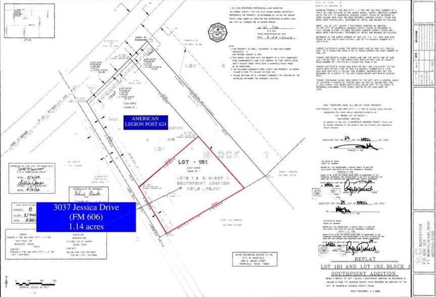 More Photos Of 3037 Jessica Dr, Mansfield Land For Sale