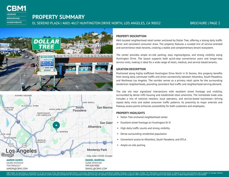 More Photos Of 4601-4617 Huntington Dr N, Los Angeles Storefront For Lease