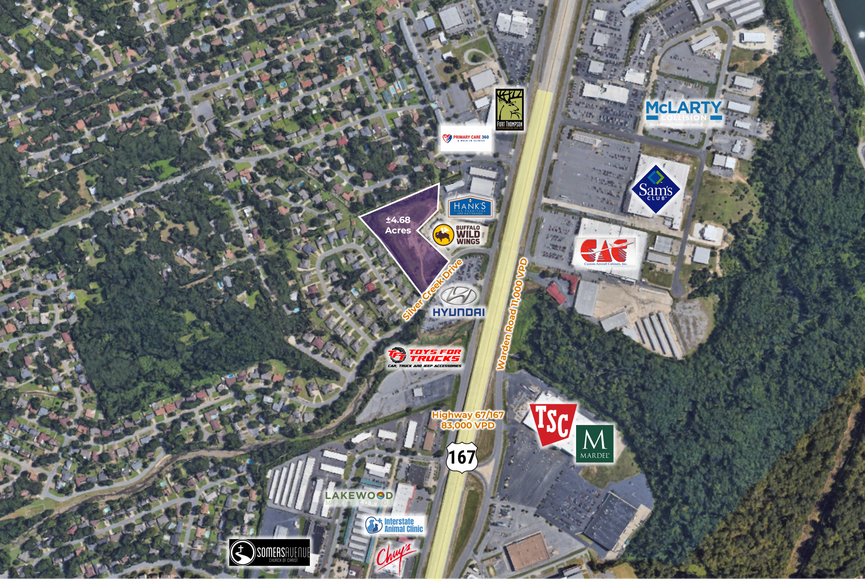 Primary Photo Of Silver Creek Dr, North Little Rock Land For Sale