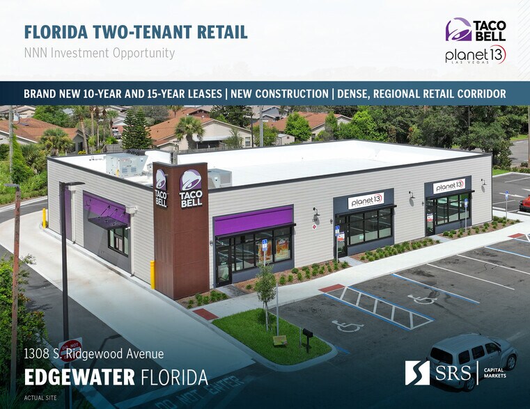 Primary Photo Of 1308 S Ridgewood Ave, Edgewater Storefront For Sale