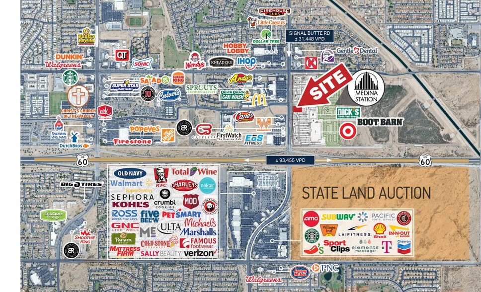 More Photos Of 1361 S Signal Butte Rd, Mesa Storefront For Sale