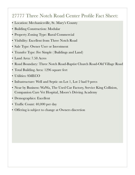 More Photos Of 27777 Three Notch Rd, Mechanicsville Land For Sale