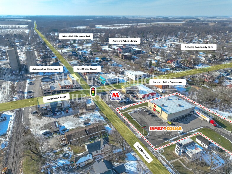 More Photos Of 106 E River St, Antwerp Storefront For Sale