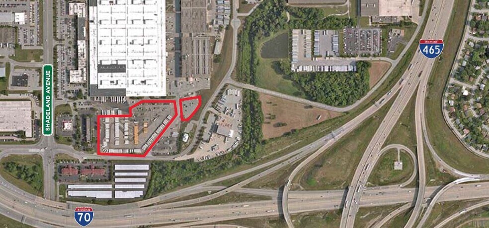 Primary Photo Of 2525 N Shadeland Ave, Indianapolis Parking Lot For Lease
