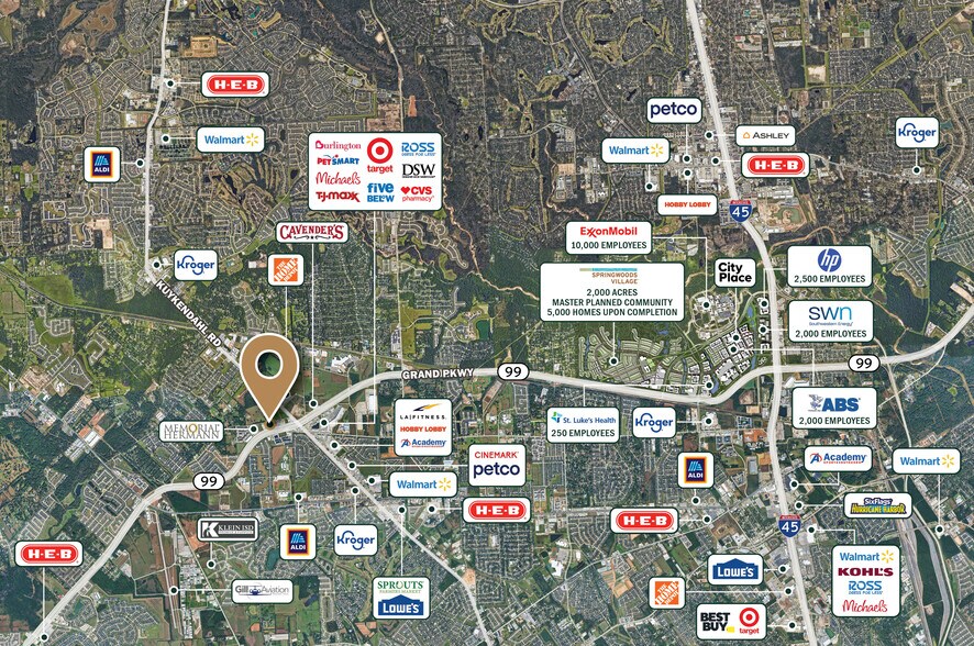 More Photos Of W/NWC Grand Parkway & Kuykendahl, Spring Land For Sale