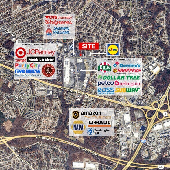 More Photos Of 7100 Marlboro Pike, District Heights General Retail For Sale