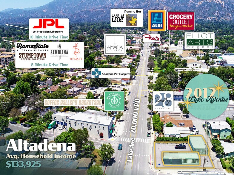 More Photos Of 2012 N Lake Ave, Altadena Restaurant For Lease