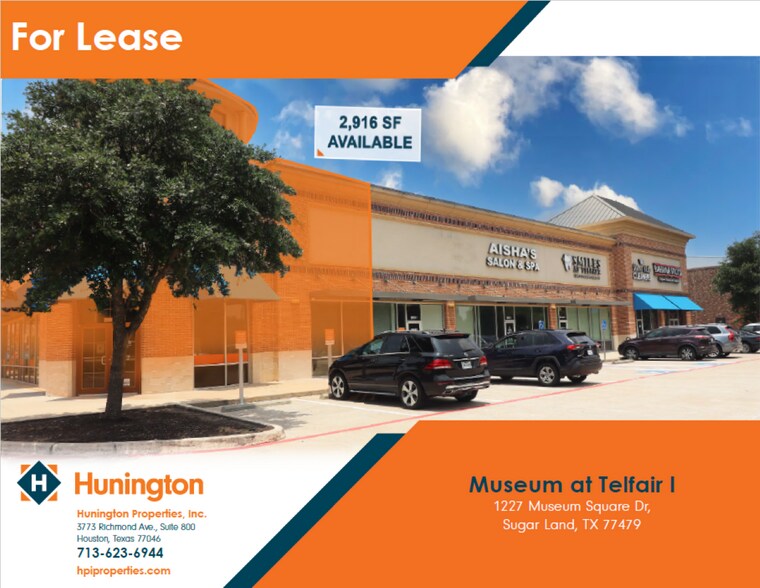 Primary Photo Of 1227 Museum Square Dr, Sugar Land Unknown For Lease