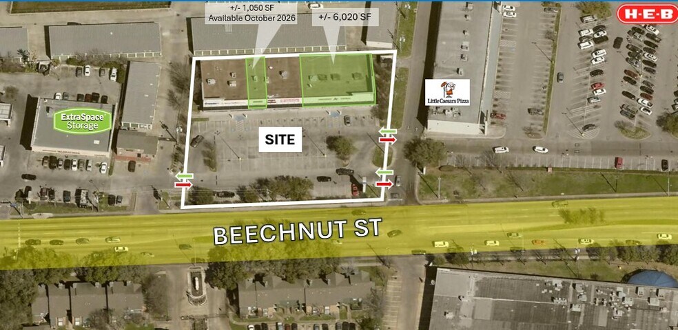 More Photos Of 10208 Beechnut St, Houston Unknown For Lease