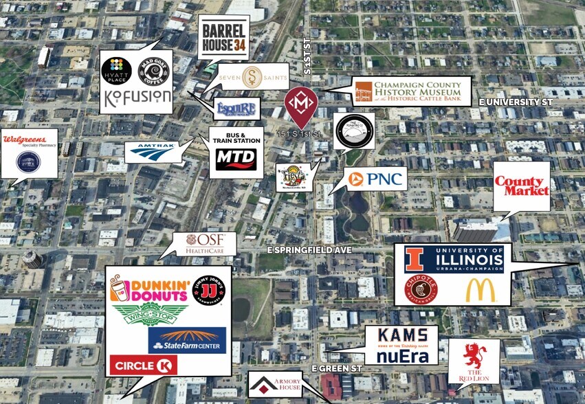 More Photos Of 71 E University Ave, Champaign Flex For Sale