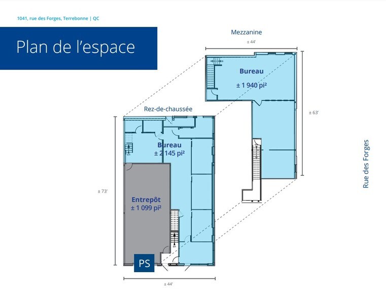More Photos Of 1041 Rue Des Forges, Terrebonne Warehouse For Lease