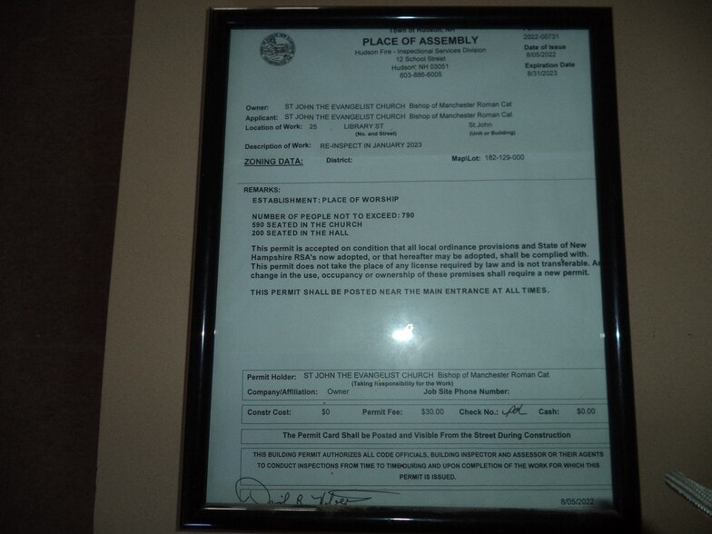 More Photos Of 25 Library St, Hudson Religious Facility For Sale