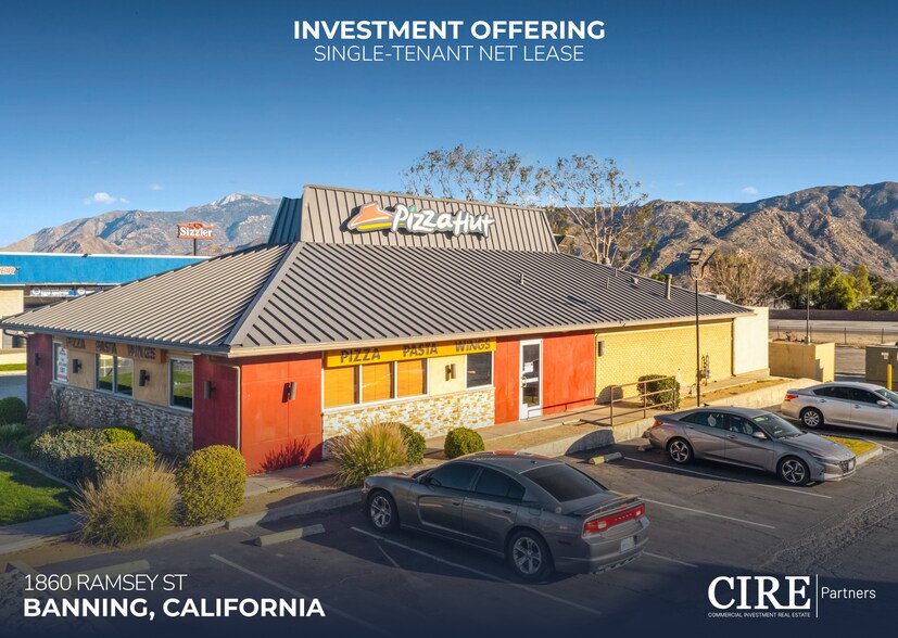 Primary Photo Of 1860 W Ramsey St, Banning Fast Food For Sale