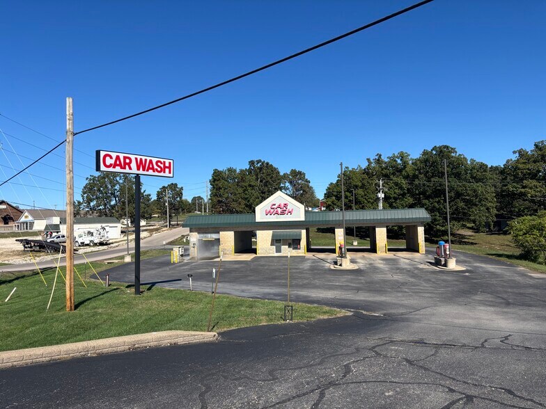 Primary Photo Of 312 N Main St, Gravois Mills Carwash For Sale