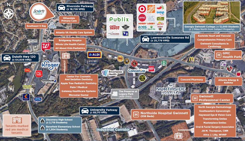 More Photos Of 1900 Riverside Pky, Lawrenceville Medical For Sale