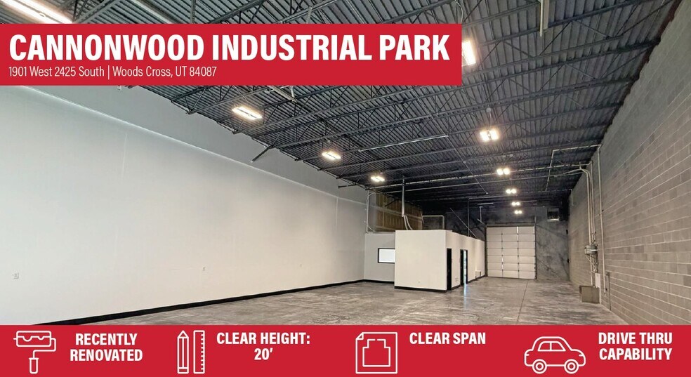 Primary Photo Of 1901 W 2425 S, Woods Cross Manufacturing For Lease