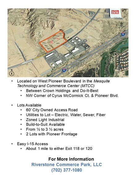 More Photos Of 651 William Shockley Way, Mesquite Warehouse For Sale