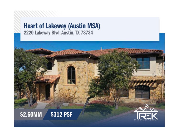 Primary Photo Of 2220 Lakeway Blvd, Austin Medical For Sale