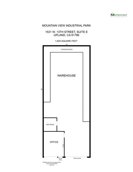 More Photos Of 1525 W 13th St, Upland Warehouse For Lease