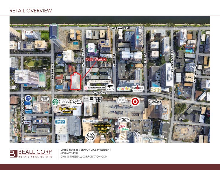 More Photos Of 2280 Kuhio Ave, Honolulu Hotel For Lease