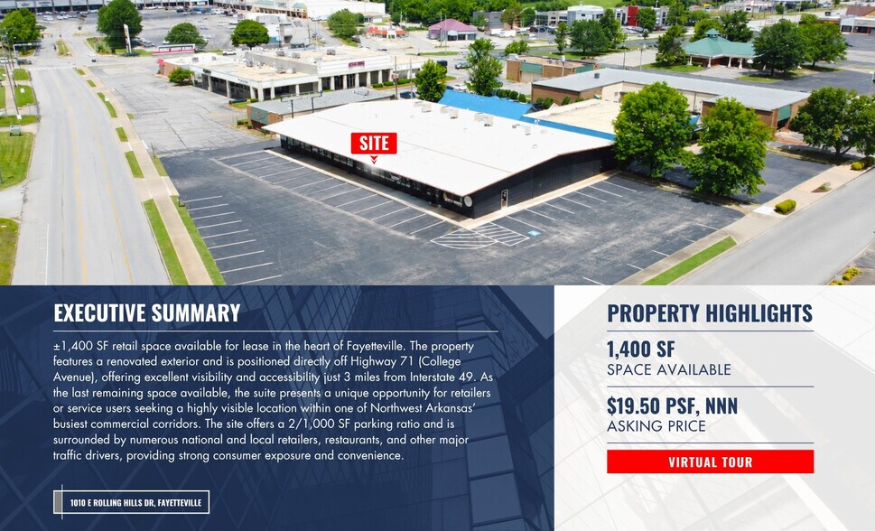 More Photos Of 1010 E Rolling Hills Dr, Fayetteville Freestanding For Lease