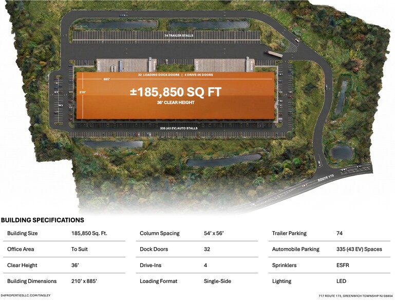 More Photos Of 717 State Route 173, Greenwich Township Manufacturing For Lease