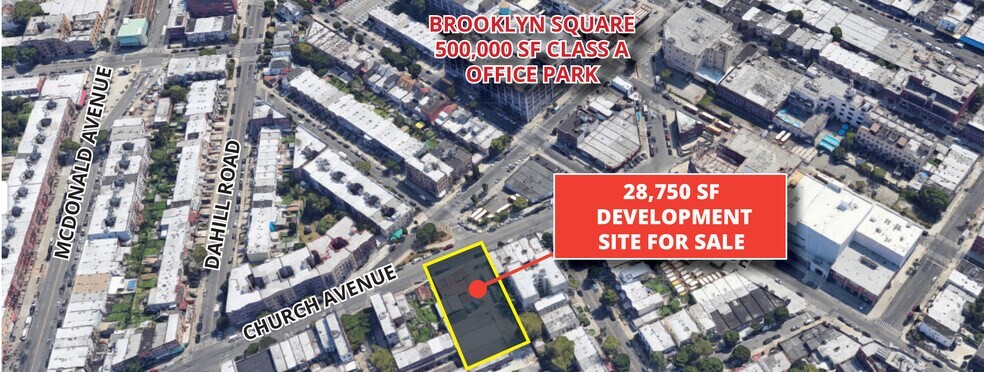 Primary Photo Of 35 Church Ave, Brooklyn Land For Sale