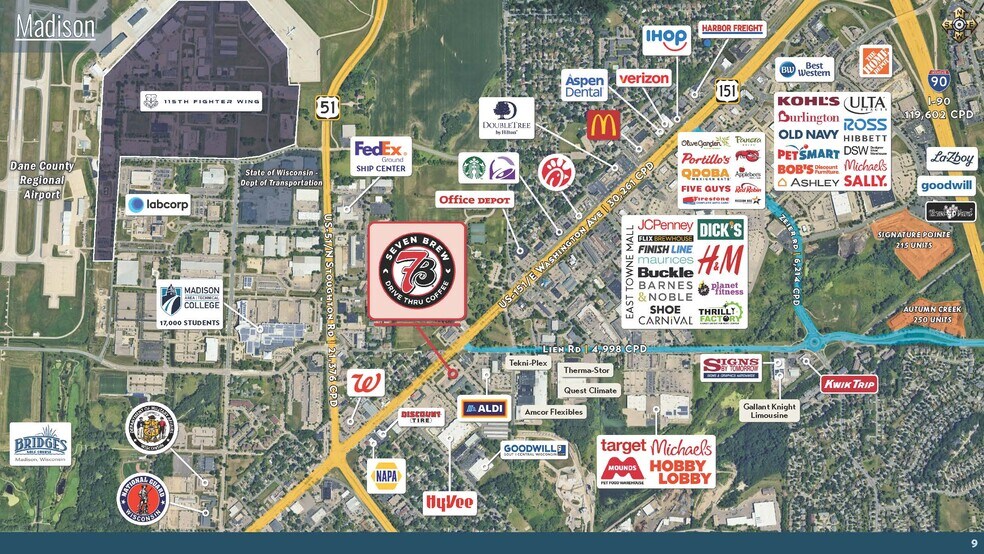 More Photos Of 3915 Lien Rd, Madison General Retail For Sale