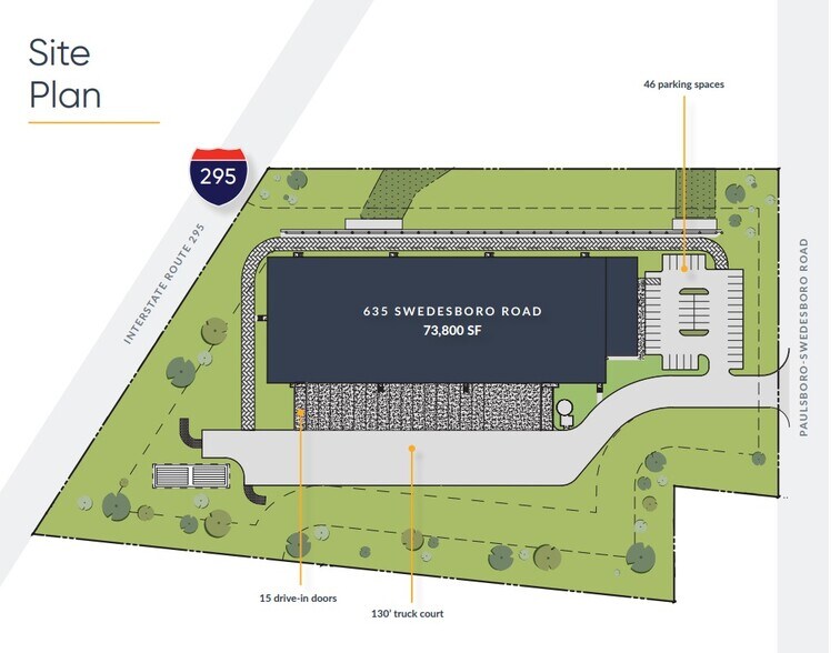 More Photos Of 635 Swedesboro Rd, Gibbstown Distribution For Lease