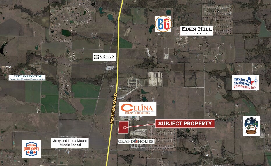 More Photos Of SEQ Preston Rd & CR 134, Celina Land For Sale
