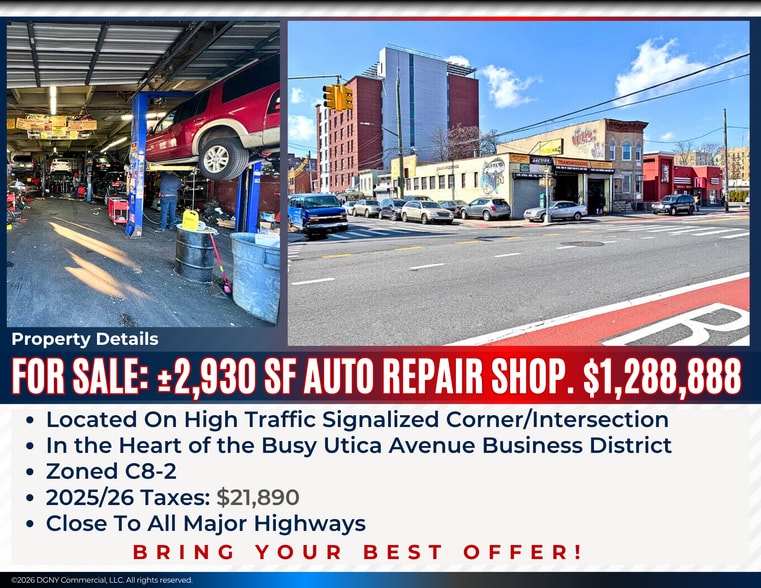 More Photos Of 476 Utica Ave, Brooklyn Auto Repair For Sale