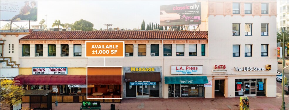 More Photos Of 5466-5484 Wilshire Blvd, Los Angeles Office For Lease