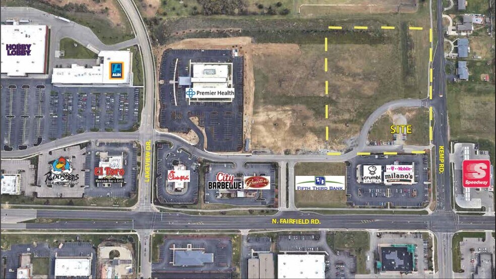 More Photos Of N Fairfield Rd @ Kemp Rd, Beavercreek Land For Lease