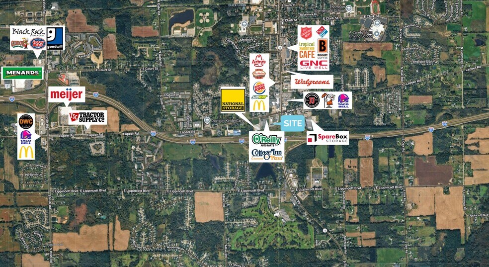 More Photos Of 9474 Lapeer Rd, Davison Freestanding For Lease