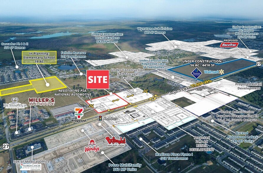More Photos Of US Highway 27 & Holly Hill Tank Rd, Davenport Land For Lease