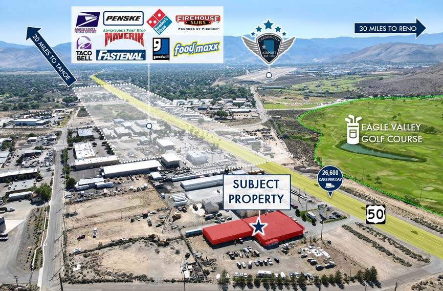More Photos Of 5951 US Highway 50 E, Carson City General Retail For Sale