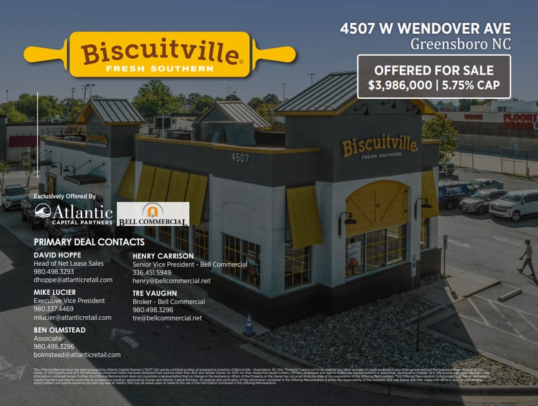 More Photos Of 4507 W Wendover Ave, Greensboro Fast Food For Sale