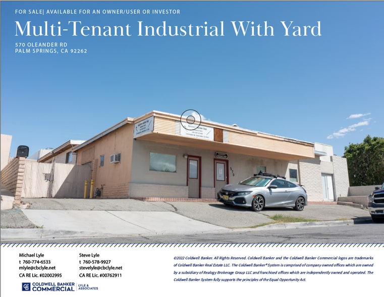 Primary Photo Of 570 Oleander Rd, Palm Springs Manufacturing For Sale