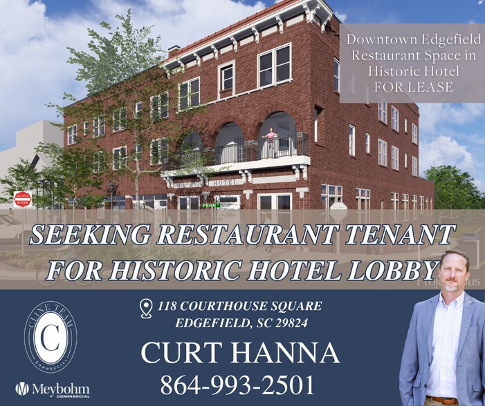 Primary Photo Of 118 Courthouse Sq, Edgefield Storefront For Lease