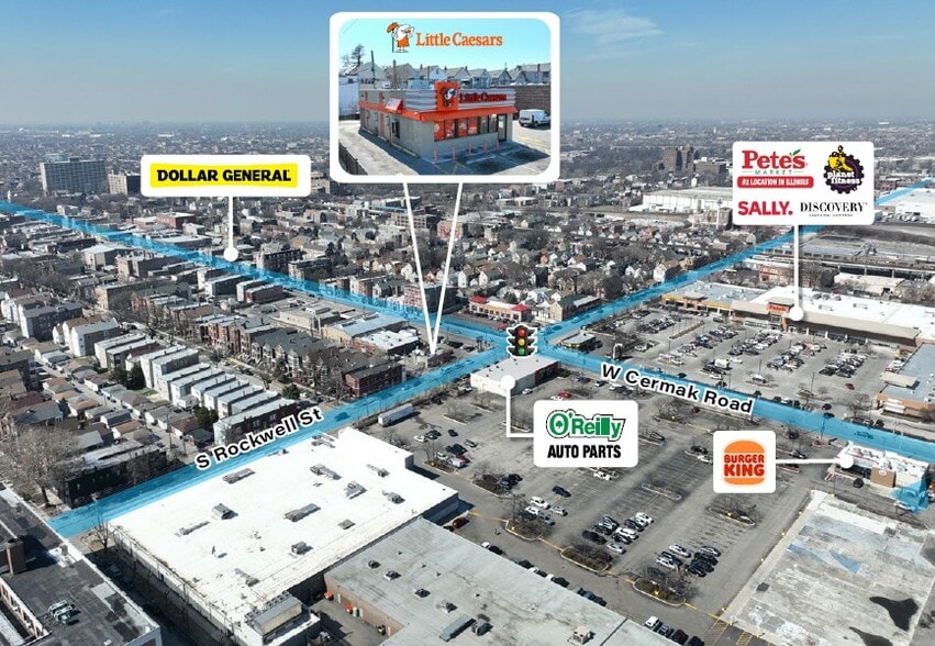 More Photos Of 2601 W Cermak Rd, Chicago Fast Food For Sale
