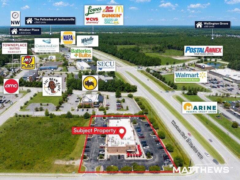 More Photos Of 4157 Western Blvd, Jacksonville Freestanding For Sale