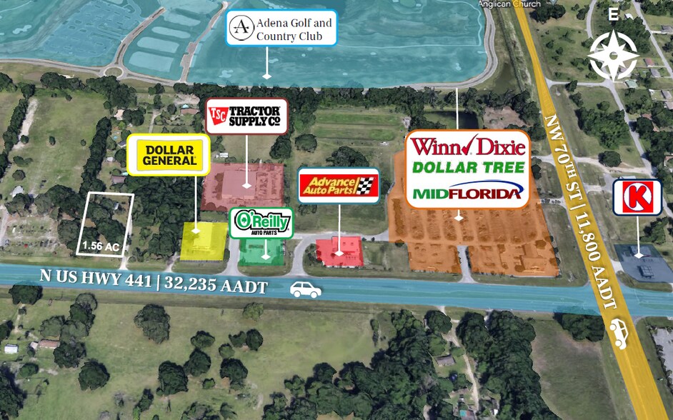 Primary Photo Of 7425 N Us Hwy 441, Ocala Land For Sale